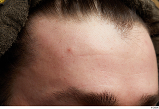 HD Skin Brandon Davis eyebrow face forehead head skin pores…